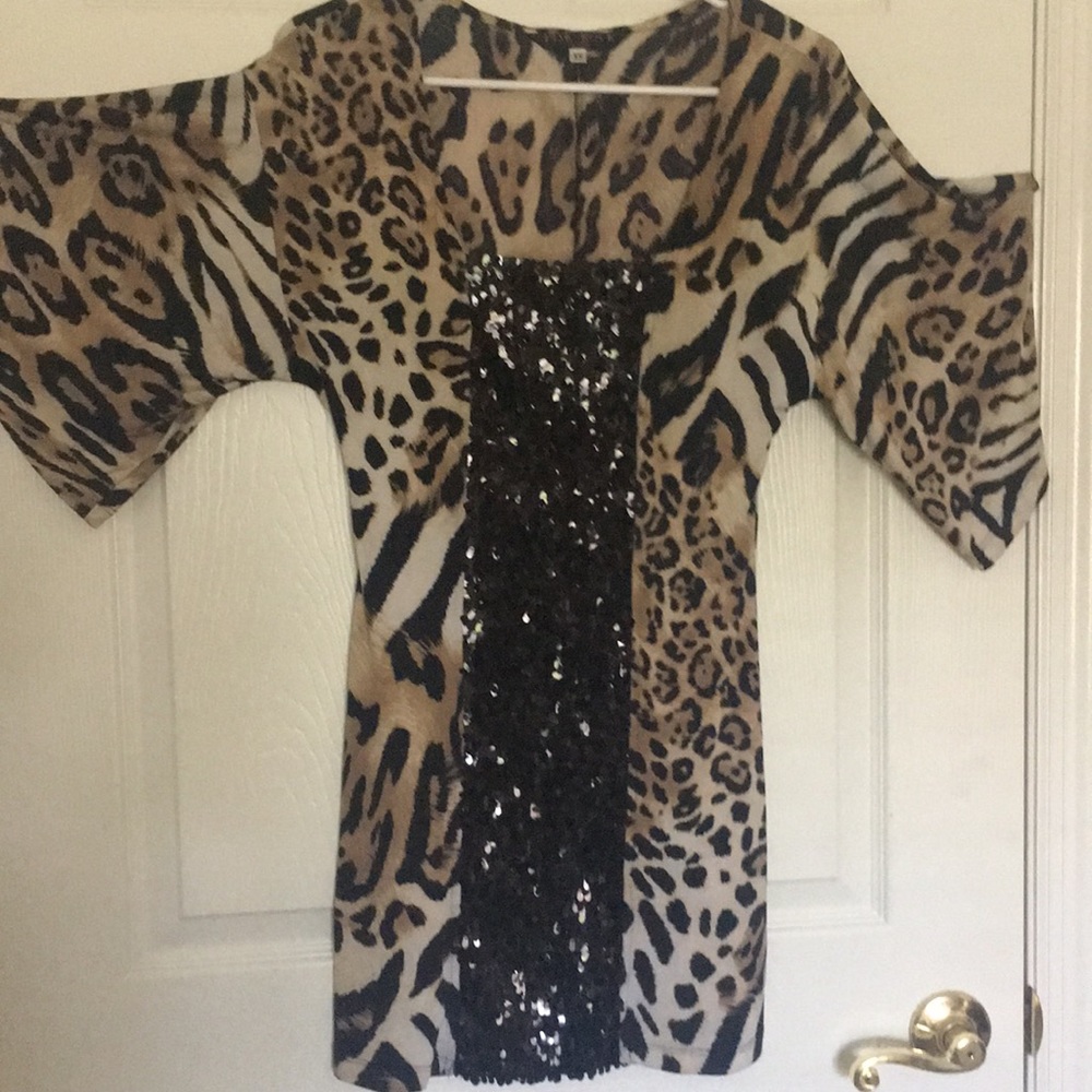 Super short mini dress